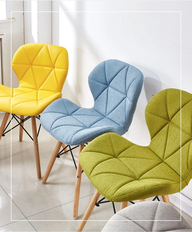 Dining Chairs Study Dining Room Back Chair Home Simple American Retro Butterfly Chairs Nordic Living Room Dining Chair Sillas