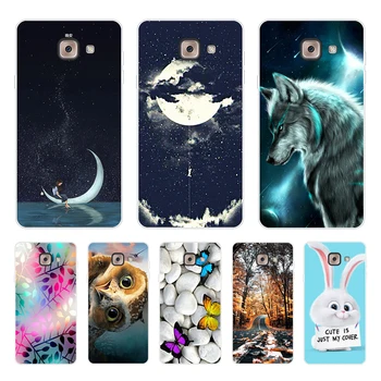 

Phone Case For Samsung Galaxy J7 Max G615F Case Soft TPU Printed Silicone Back Cover for Samsung J7 Max Covers Para J7Max Coque