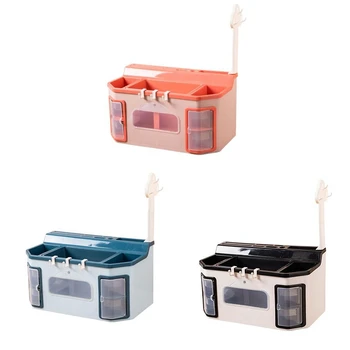 

Fashion Multifunctiona Spice Rack Kitchen Shelf Tools Box Spice Jar Storage Rack Chopsticks Cutter Storage Box Large Capacit