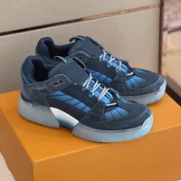 Real Leather Men Sneakers Lace Up Couple Sports Shoes Brand Genuine New Casual Stylish Platform Female Lady Male Female Trainers