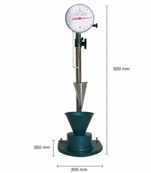 

Cement mortar fluidity cone penetrometer consistency Meter