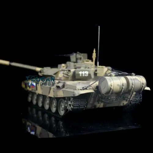 Henglong 1/16 6,0 пластик Россия T90 rc Танк 3938 FPV 360 револьверная стальная коробка передач