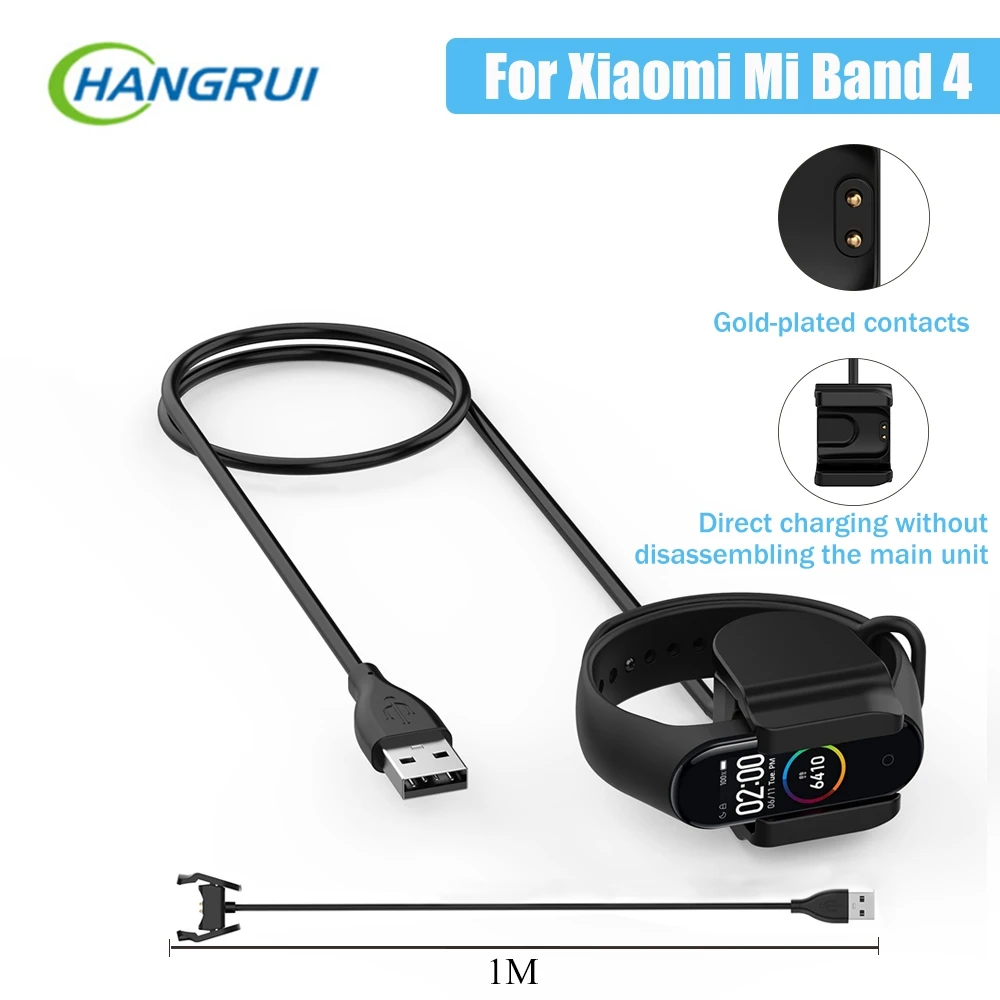 

Hangrui For Xiaomi Mi Band 4 Charger Cable Miband 4 For Xiaomi Mi Band 4 Golbal NFC Charger USB Charger For Xiaomi Smart Band 4