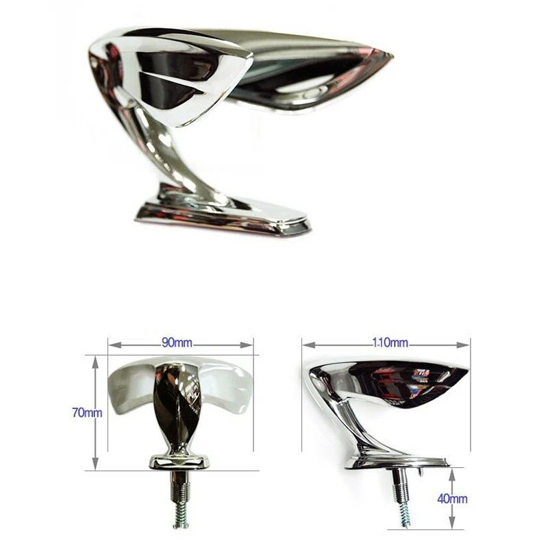 Детали орнамент эмблема крыло капота для Hyundai 2010 2013 Equus OEM 863203N000 верхняя крышка