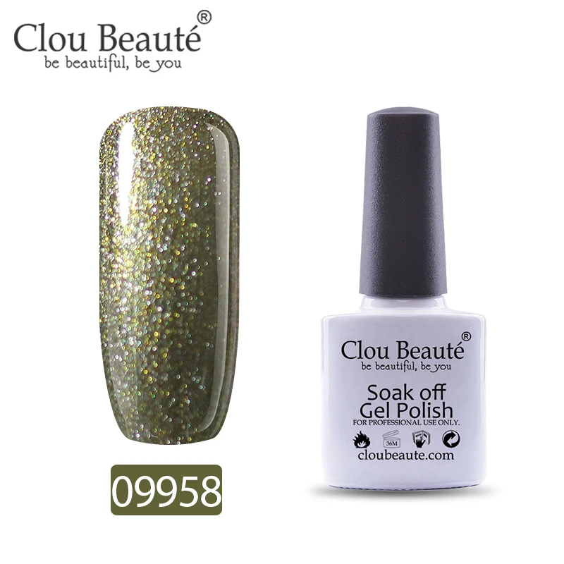 09958 Гель-лак Clou Beaute UV Vernis полуперманентный Гель-лак Маникюр полуперманентный Vernis основа и верхнее покрытие праймер лак для ногтей - Color: 09958