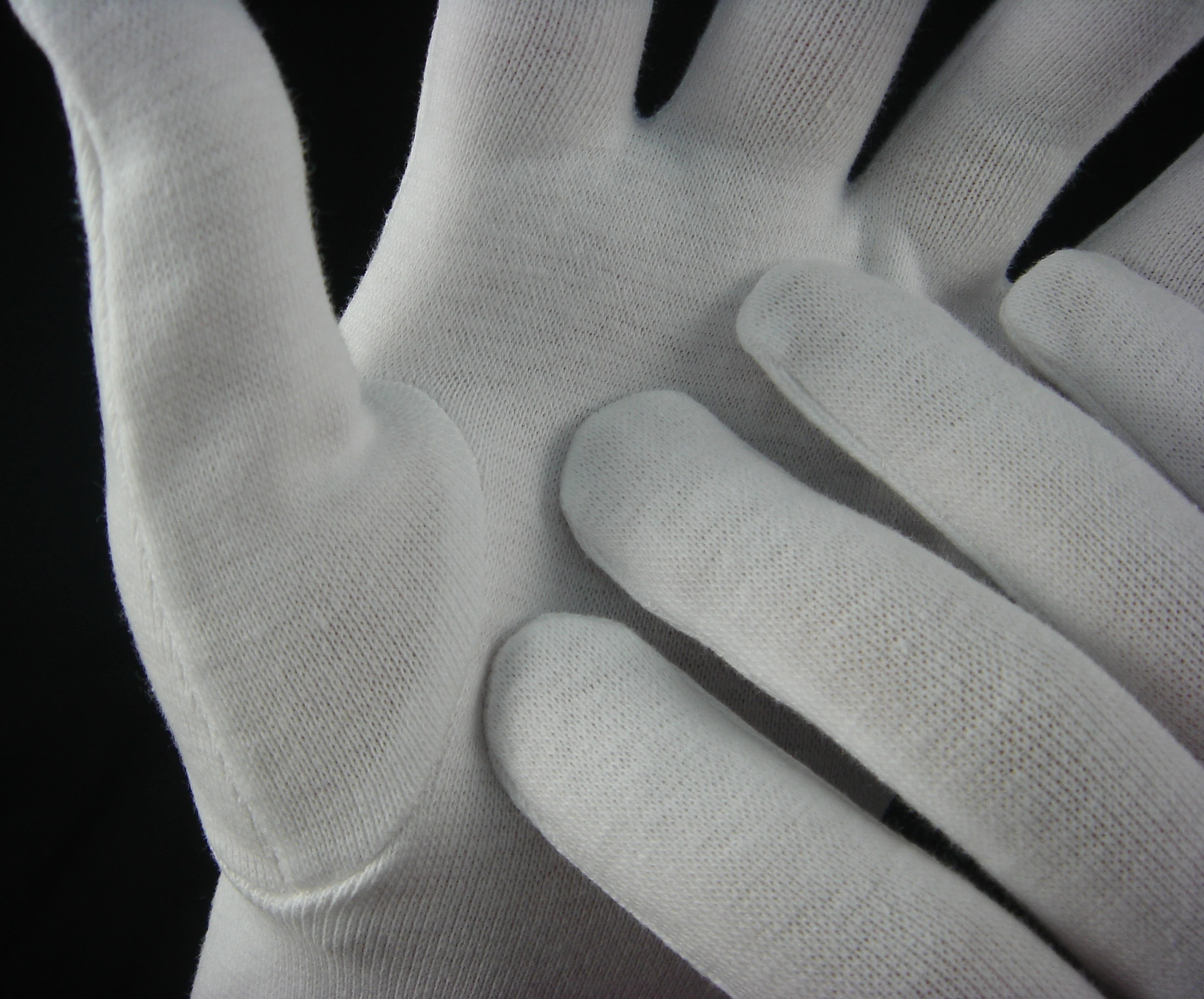 gants de coton soin des mains