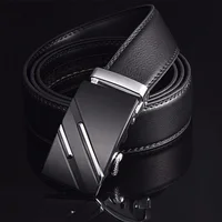 Luxury Automatic Buckle Leather Belts 4