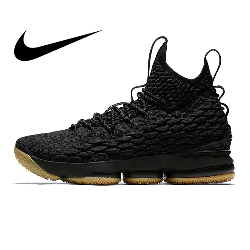 Оригинальные мужские баскетбольные кроссовки Nike Lebron 15 LBJ15 удобные уличные