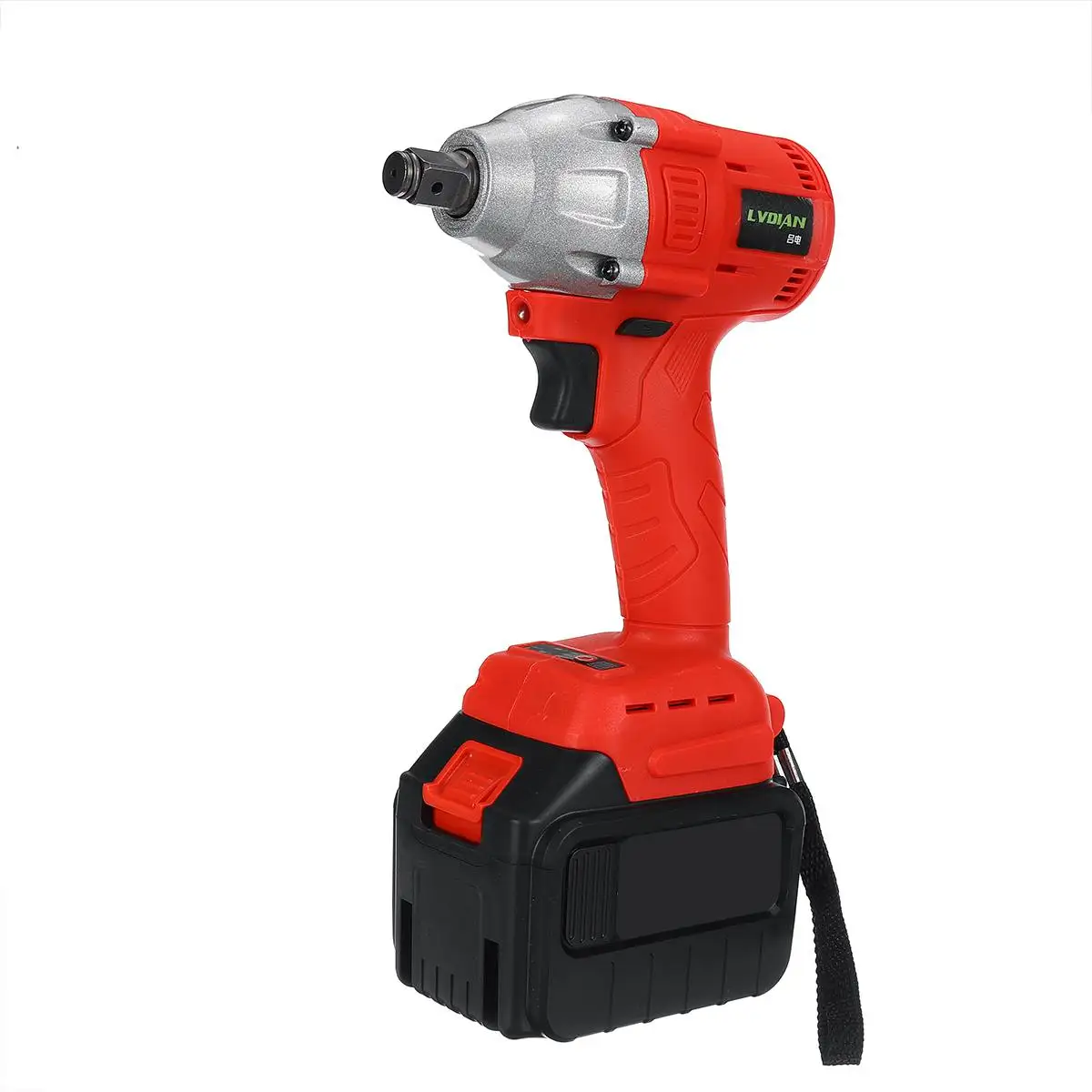 128VF Red 25800 мАч макс бесщеточный Электрический ударный гайковерт литий-ионный аккумулятор 3000 об/мин 350нм крутящий момент механические инструменты, ударная дрель ударный драйвер - Цвет: 128VF Red
