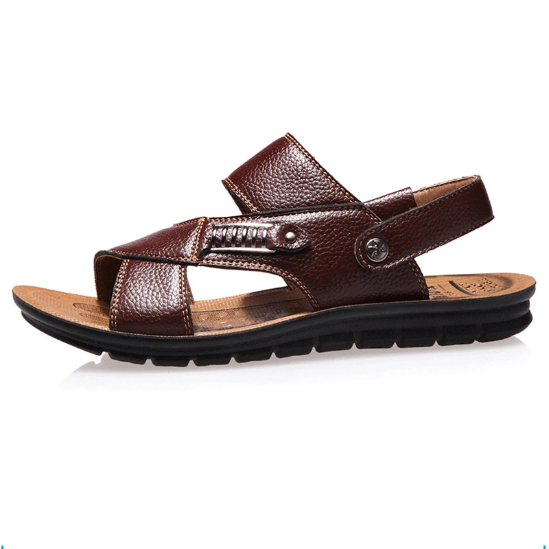 Men Sandals 2020 New Fashion Outdoor Beach Roman Sandals Men Summer Shoes Soft Sole Confortable Slip On Sandals Casual Shoes