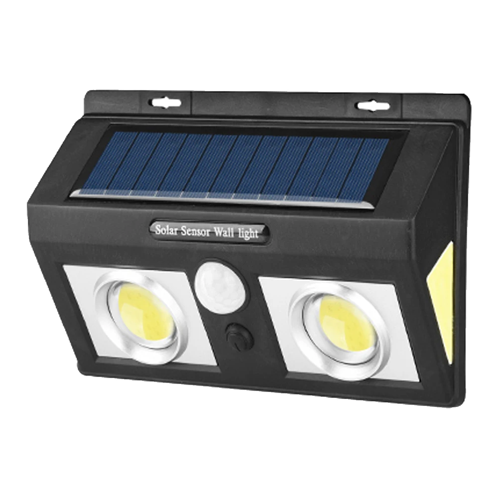 62 LED Solar Lamp 25/37/50/62LED солнечный светильник уличный светильник на солнечной энергии с движения PIR Сенсор настенный светильник Водонепроницаемый солнечной энергии солнца светильник сада украшения - Испускаемый цвет: 62 LED Solar Lamp