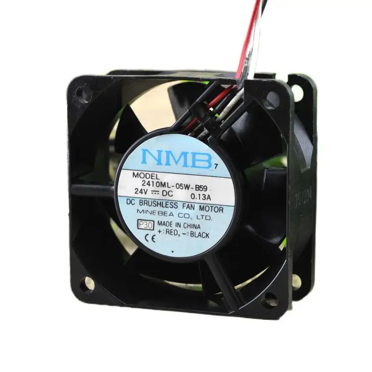 

2410ml-05w-b59 Meibeiya NMB 24V 0.13a 60*60*25 Three-Wire Axial Flow Fan
