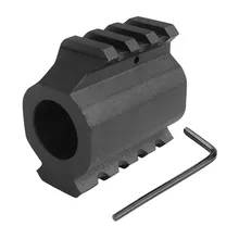 Алюминиевый низкопрофильный рельсовый газовый блок наружные передние прицелы 20 мм рельсовый газовый блок кронштейн для винтовочного прицела кольцо ласточкин хвост Пикатинни адаптер