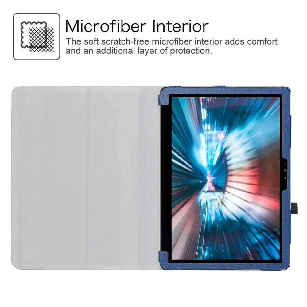 estojo para latitude tablet apto dobrável capa com fecho elástico