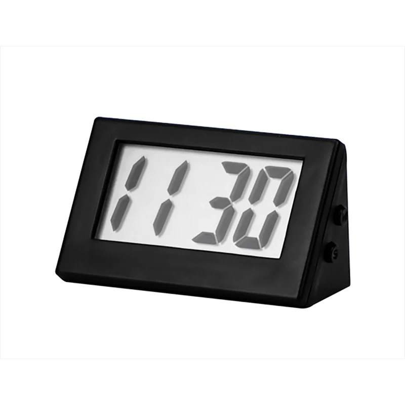 Mini LCD Digital Table Dashboard Desk Electronic Clock for Desktop Home Office digital desk clock