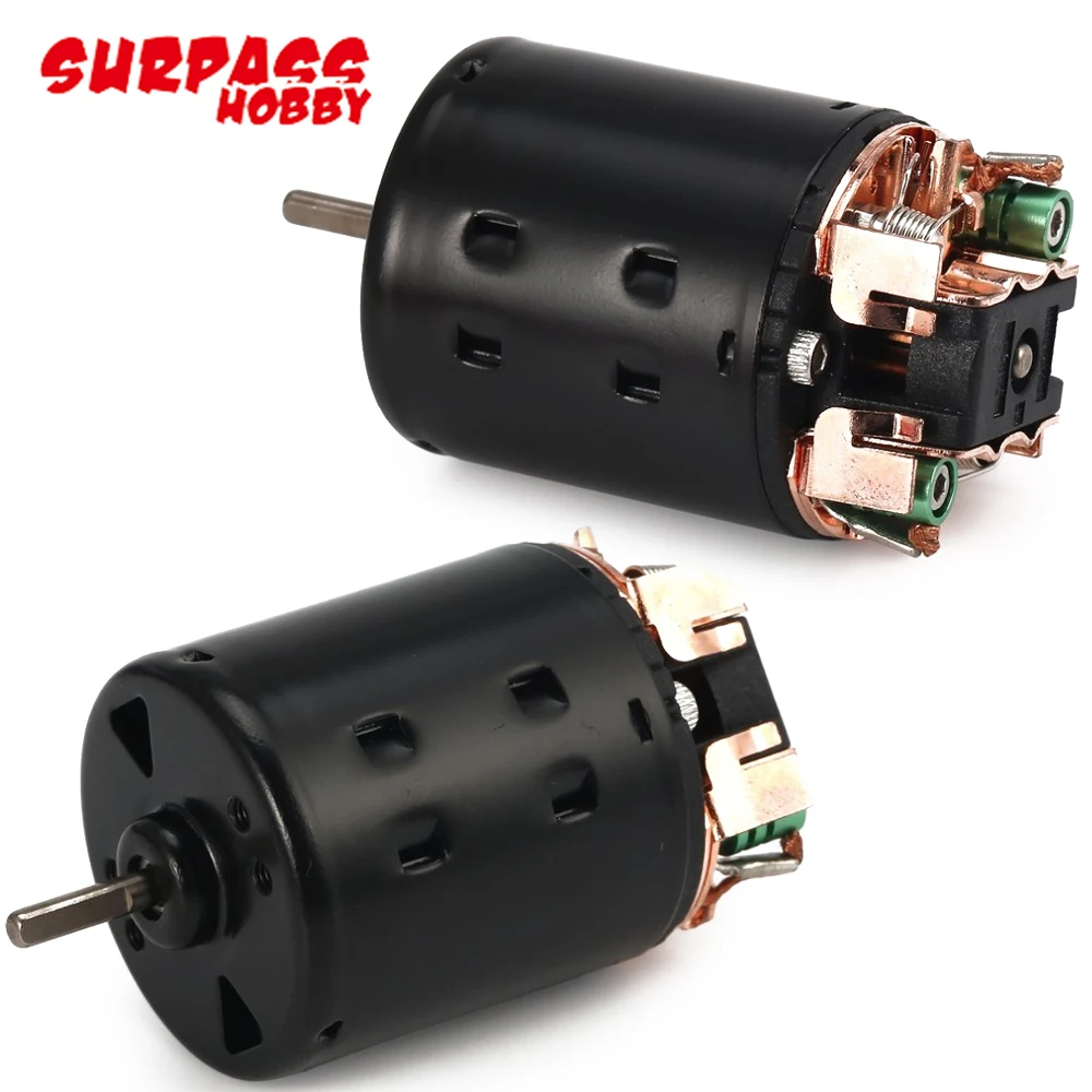 

Hot 2pcs/set RC 540 21T/27T/35T/45T/55T/80T Brushless Motor With WP-1060-RTR 60A Waterproof ESC for RC Car Rock Crawler