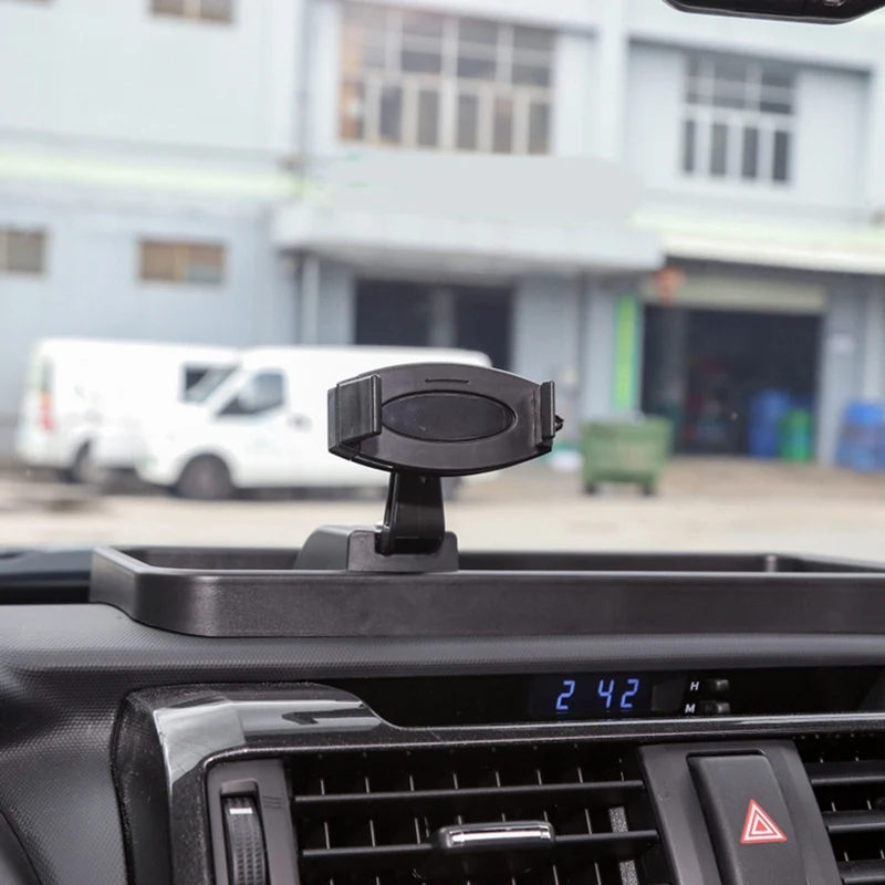 Автомобиль Dashborad Регулируемый gps подставка-держатель для мобильного телефона кронштейн с ящик для хранения для Toyota 4runner 2010- автомобильные аксессуары