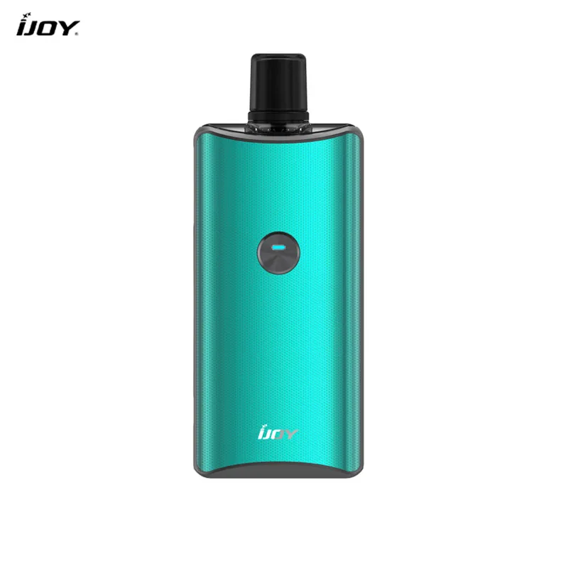 Электронная сигарета iJOY SATURN Pod Kit 1100 мАч батарея Максимальная мощность 16 Вт с 3 мл 0.6ohm Pod Портативный Vape испаритель vs Vinci комплект - Цвет: Green