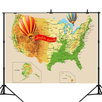 

Lyavshi Adventure Awaits Photography Backdrop Traveler 1st Birthday Baby Shower Party Decor Cake Table Background Photo Studio