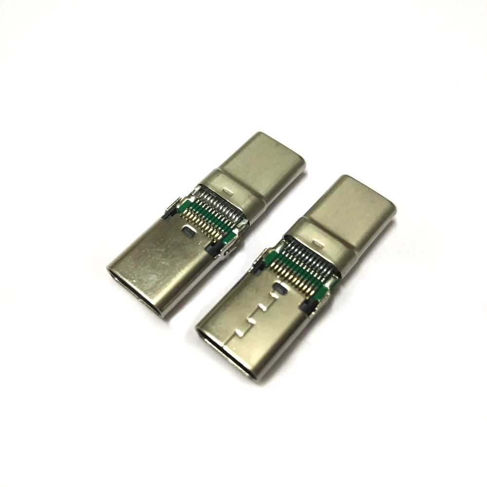 5 шт. USB3.1TYPE-C штекер-Женский адаптер 24PIN полный штекер Удлинительный провод тестовая линия выделенная длина 26,5 мм