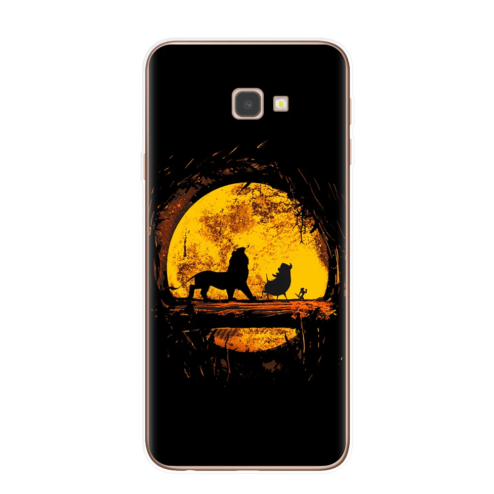 Роскошный чехол для телефона Lion King nala simba timon для samsung J3 J5 J7 J4 J6 Plus Note 8 9 10 Pro Coque Fundas