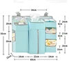 Best Crib Organizer For Baby Bed Hanging Storage Bag Baby Clothing Baby Items Organizer For Essentials Bedding Diaper Nappy Bag 5