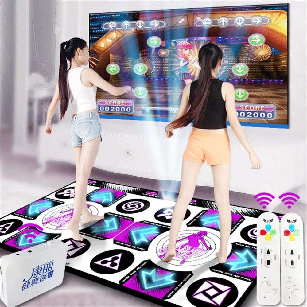 

Illuminated Dance Blanket Double Computer Dual-use High-definition Wireless Somatosensory Game Dance Machine Dance Mat