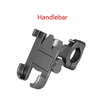 

Aluminum Alloy Mobile Phone Holder Bracket Mount for Motorcycle Mountain Bicycle L9BC