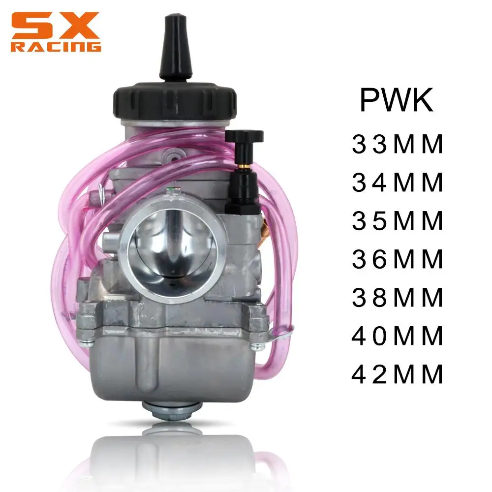 

Motorcycle 2T 4T Engine Carburetor For PWK 33 34 35 36 38 40 42 MM Racing Parts Scooters Dirt Bike ATV With Power Jet Used