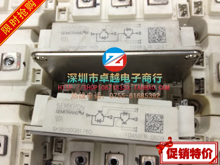 Германия SKM200GB176D SKM400GB176D Спот- ZYQJ