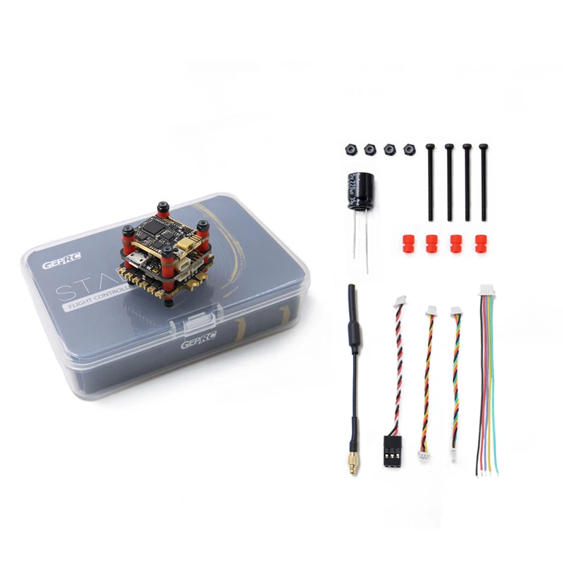 Geprc стабильный Pro F7 Стек двойной гироскоп F7 Контроллер полета и 35A BLheli_32 4в1 ESC и 5,8 Г 500 МВт VTX для радиоуправляемого дрона запасной пар