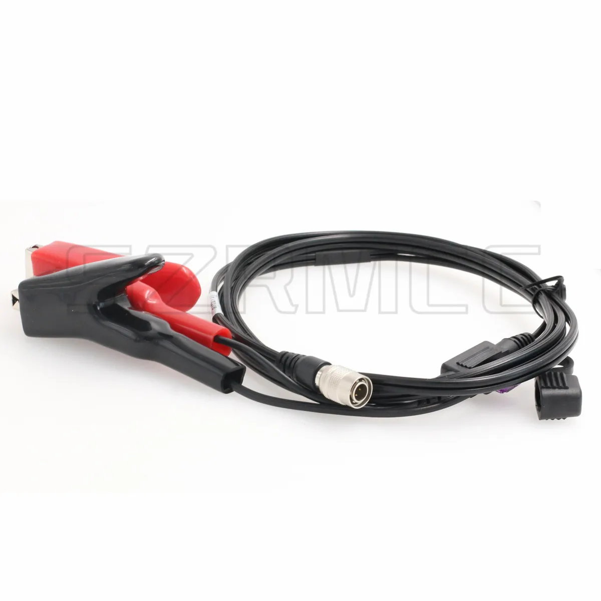 

Car Battery Alligator Clips to Hirose 4 pin Male Power Cable for Trimble 5600 Geodimeter Spectra Precision Total Station