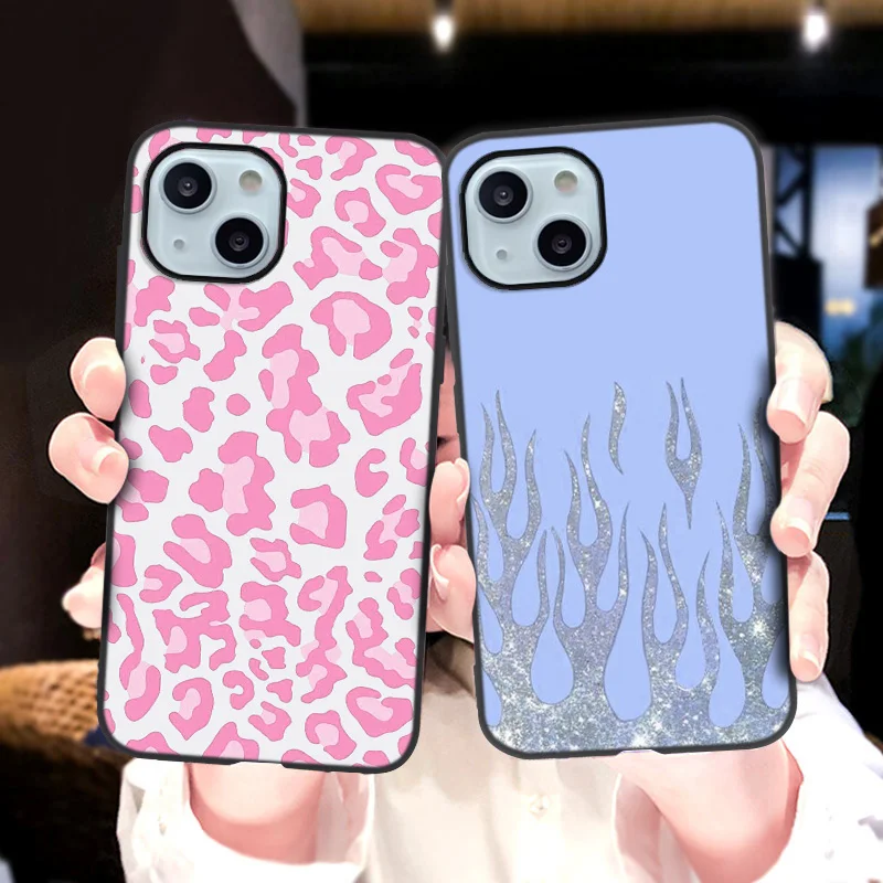 Fundas for Vivo Y11 2019 Case Vivo Y95 Y93 Y91 Y89 Y85 Y81 Y79 Y75 Y70 2020 Y55 Y53 Y52 5G Y22 Y20 Love Heart Black Phone Cover