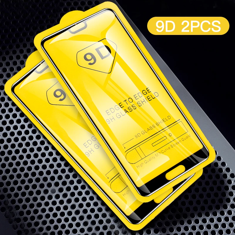 2 шт стекло для huawei P30 P20 P10 Plus Lite Pro P Smart Plus Z Защитная пленка для экрана 9D полностью проклеенное закаленное стекло