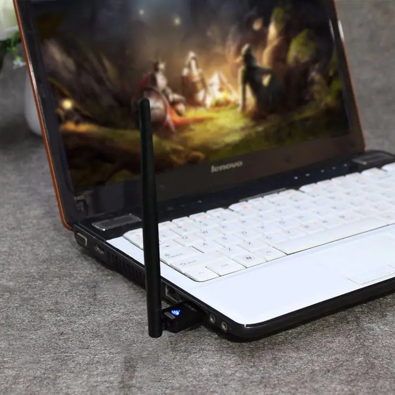 HOT-EDUP usb wifi адаптер 150 Мбит/с высоким коэффициентом усиления 6dbi wifi антенна 802.11n usb Wi-Fi приемник Ethernet Сетевая карта
