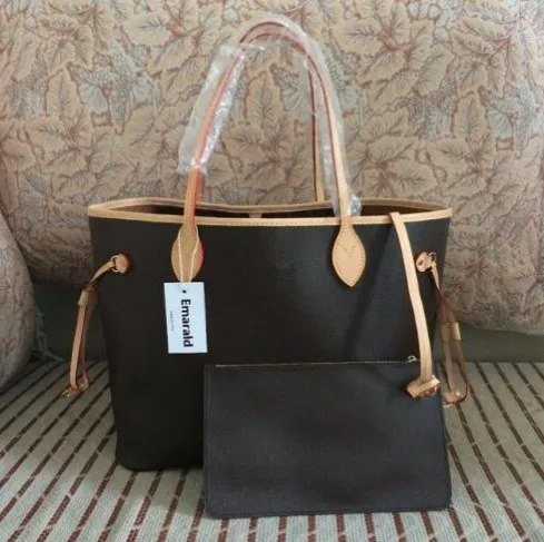 

Hot Sale Vogue Good Quality Tote Handbag Neverful Bags for Women 2019 Composite with Small Purse GM/MM FREE SHIPPING