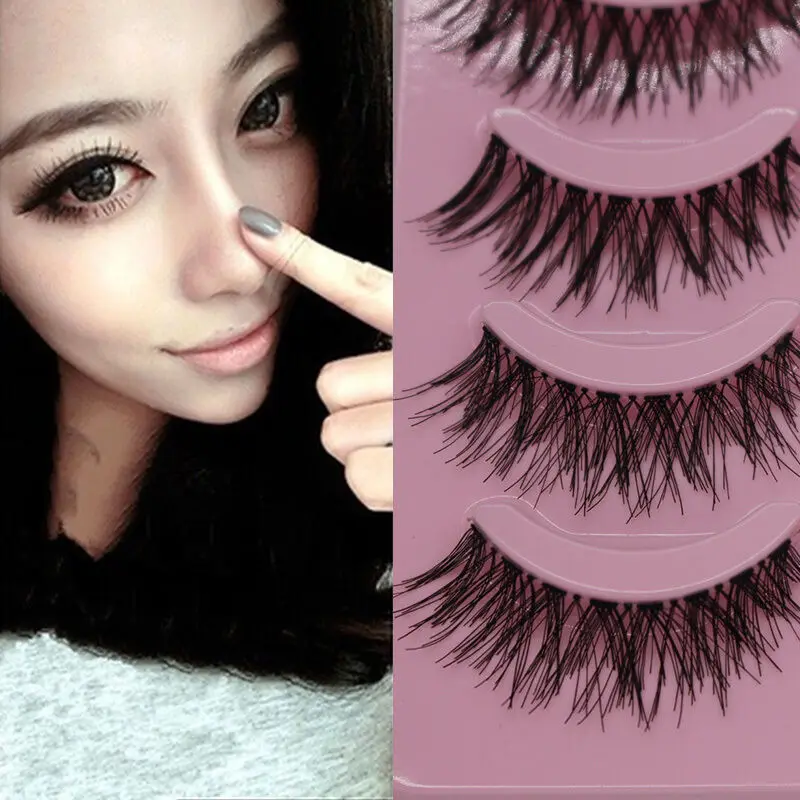 Детские носки 5 пар Макияж искусственные накладные ресницы &quotкрест накрест&quot