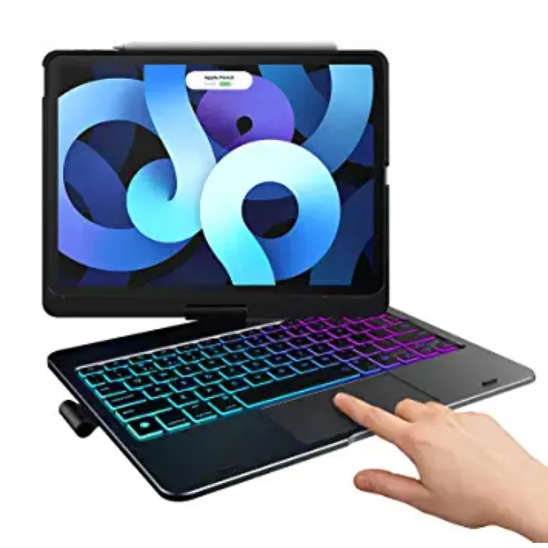 5 1 Bluetooth-клавиатура для iPad pro 11 &quot2020 /iPad Air 4 10 9&quot вращающаяся на 360 градусов