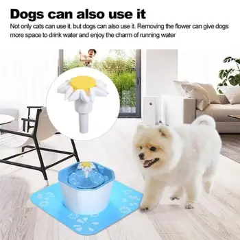 

Saft Cat Water Purifier USB Charging Automatic Circulation Plastic Hygienic Electric Dog Water Dispenser Creative