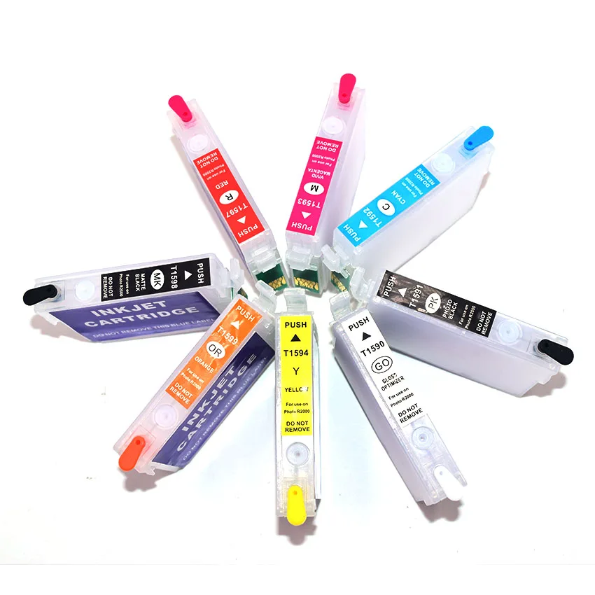 Картридж для принтера Epson Stylus R2000 8 цветов * 15 мл|color cartridges|cartridge for printerink cartridge epson |