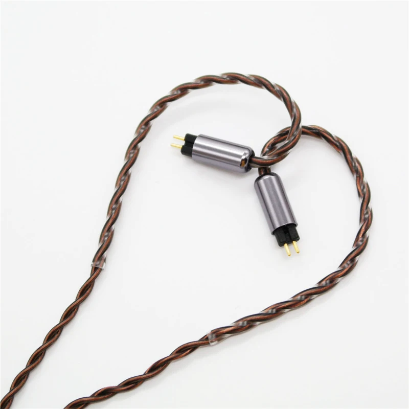 2pin 0 78mm cable headphone wire earphone cable upgrade line with microphone cable 1964 for xiaomi Replace the cable