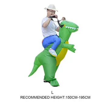 

Inflatable Animal Dinosaur Halloween Party Costume Three-dimensional Rideable Dinosaur Mount Dress 72XC