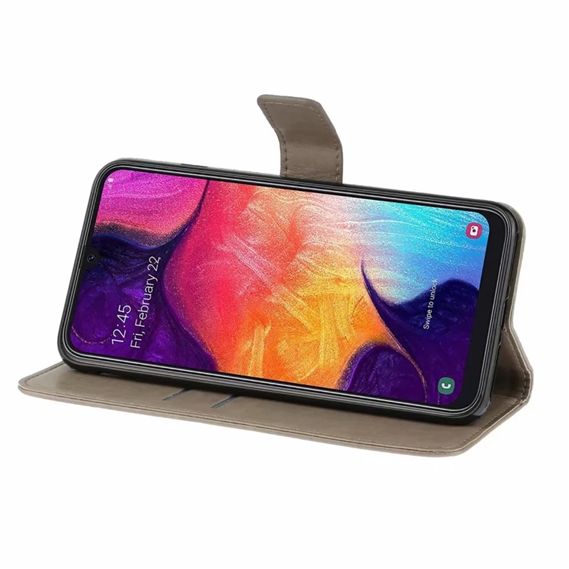 360 Защитный чехол-бумажник чехол для samsung A10 A20 A30 A40 A50 A70 узор кожаный чехол с откидной крышкой для samsung A10S A20S A30S A50S A20E