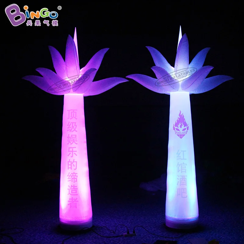 

Customized 3 Meters Large Inflatable Lights Tree Replica for Club Bar Decoration Toys BG-A0709