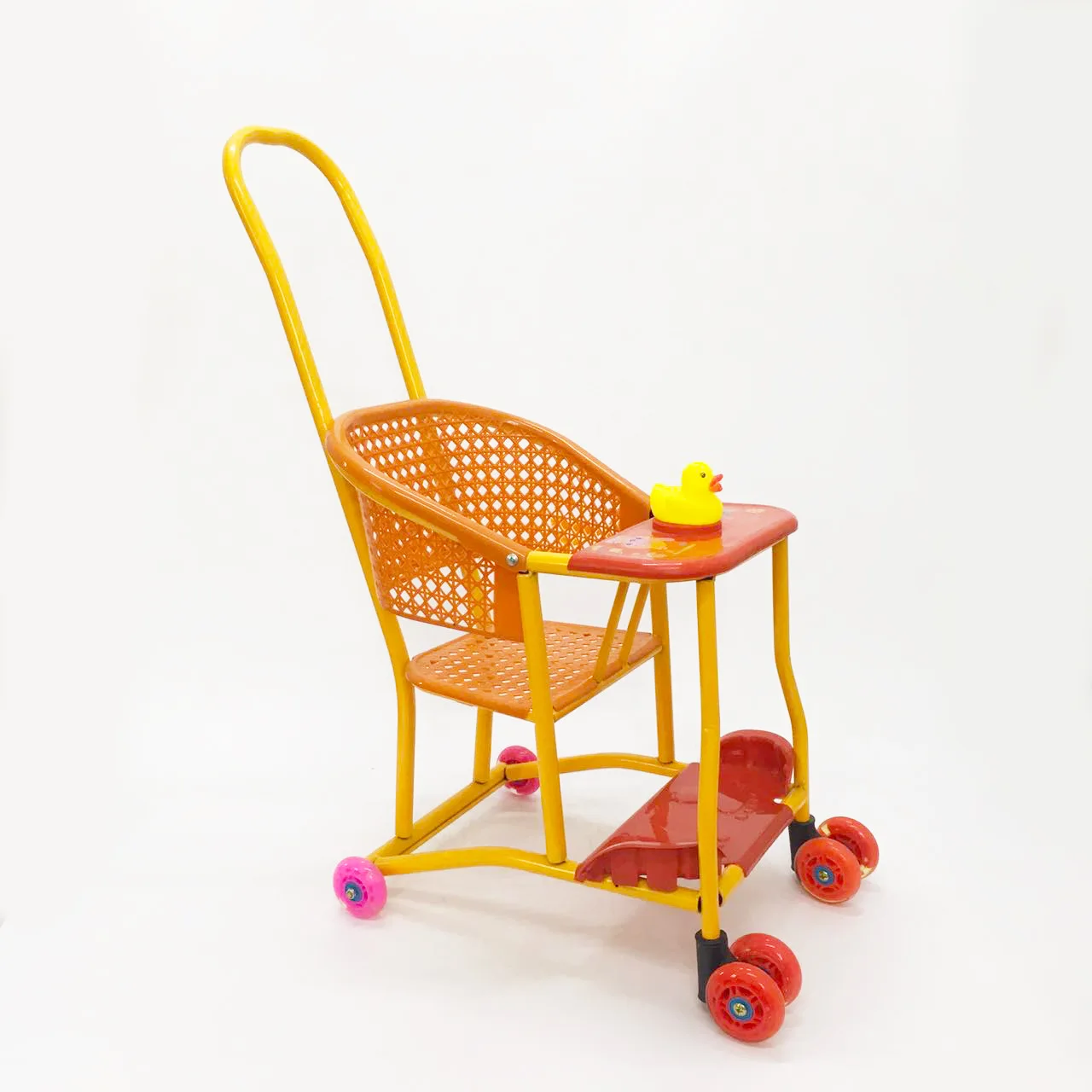 Ультра-легкая Китайская традиционная имитация ротанга детская коляска универсальный колесо малыша тролли