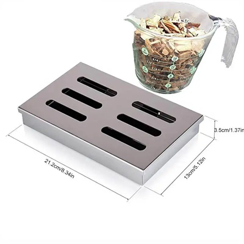 Термостойкая коробка для барбекю креативный деревянный контейнер из