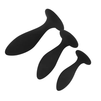 EXVOID Silicone Anal Plug Sex Toys for Women Men Gay Anus Dilator Intimate Goods Anal Beads Smooth G Spot Massager Butt Plug 5