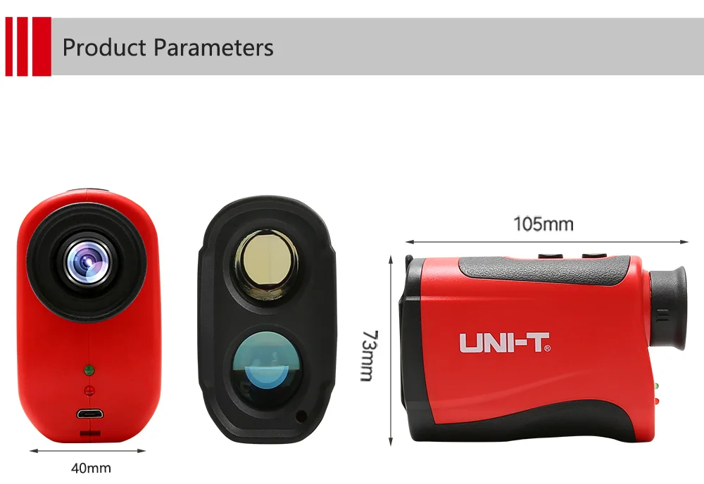 UNI-T портативный лазерный дальномер для гольфа, дальномер для гольфа, телескоп, дальномер, прибор для измерения угла высоты, инструмент для тестирования линейки LM600