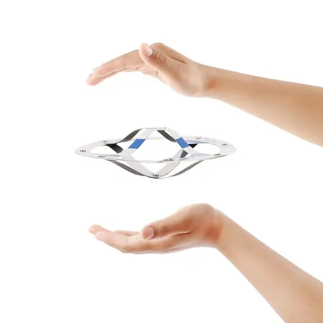 Flying UFO magic props hovering aircraft in the air novel children toys stage performance magic tricks 1