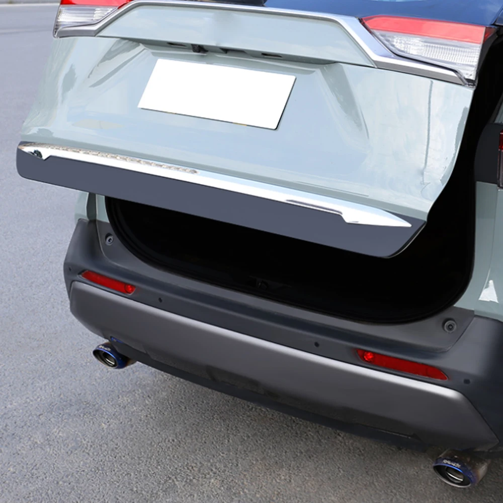 Для Toyota Rav4 XA50 2019 2020 декоративная накладка на дверь багажника хромированные